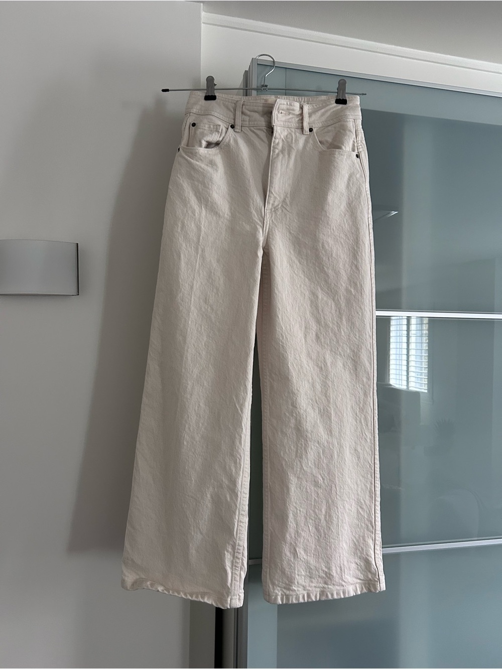 Sézane le crop in off-white